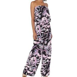 Lilly Pulitzer Onyx Wild Romper SMALL